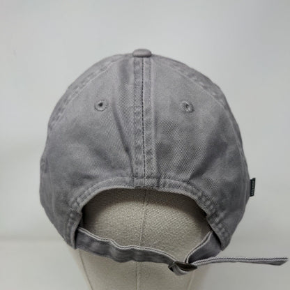 LVG Slideback Hat Gray One Size Adjustable Embroidered 6 Panel Legacy