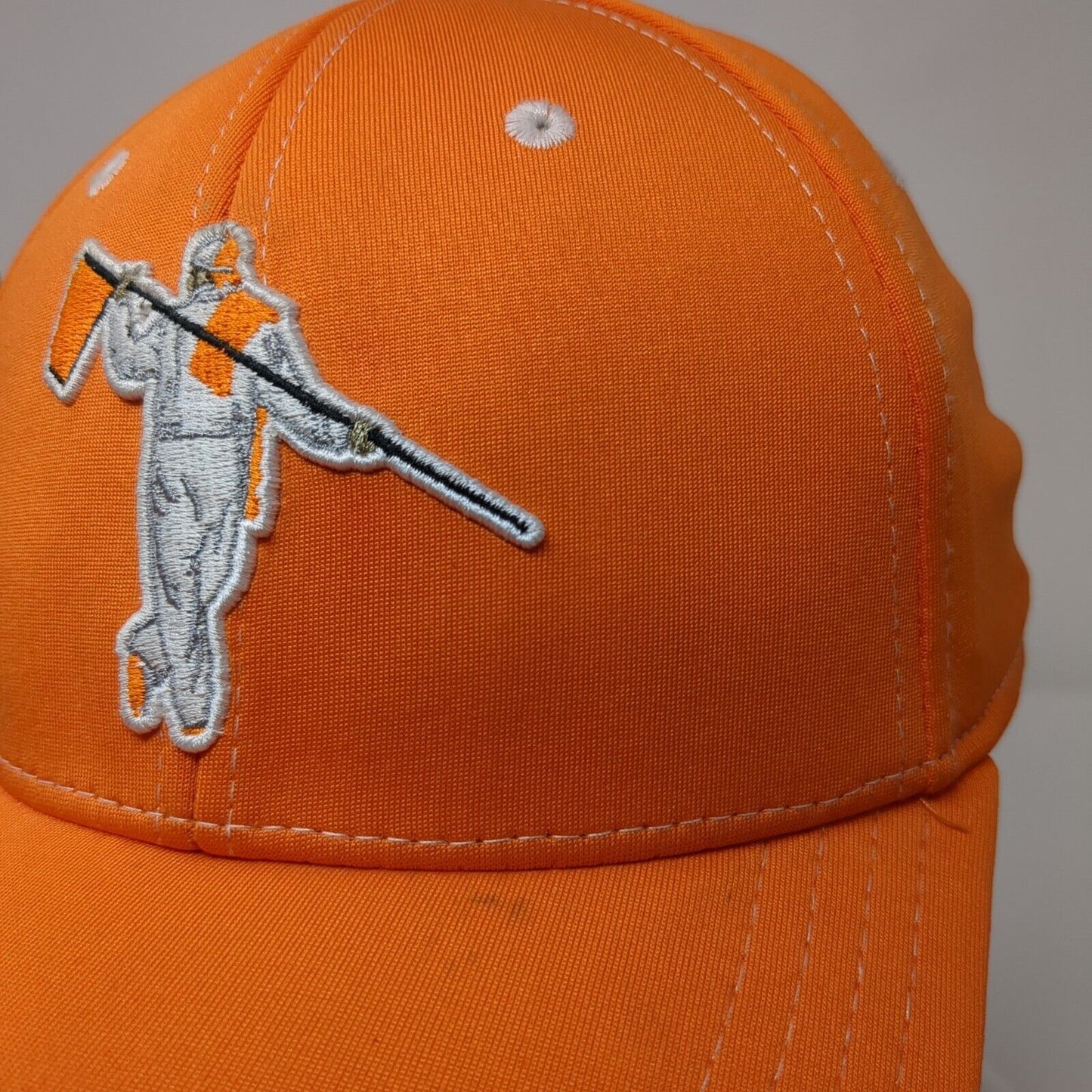 Looper Tomord Golf Fitted Hat Orange S/M Embroidered 6 Panel Polyester