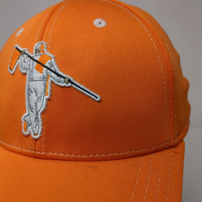 Looper Tomord Golf Fitted Hat Orange S/M Embroidered 6 Panel Polyester