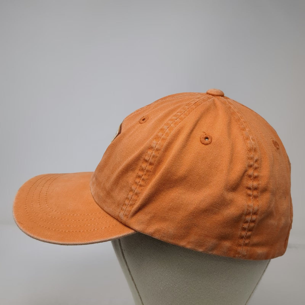 Imperial Baseball Cap Orange One Size The Creek Est 1963 Slideback Hat