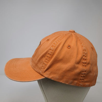 Imperial Baseball Cap Orange One Size The Creek Est 1963 Slideback Hat