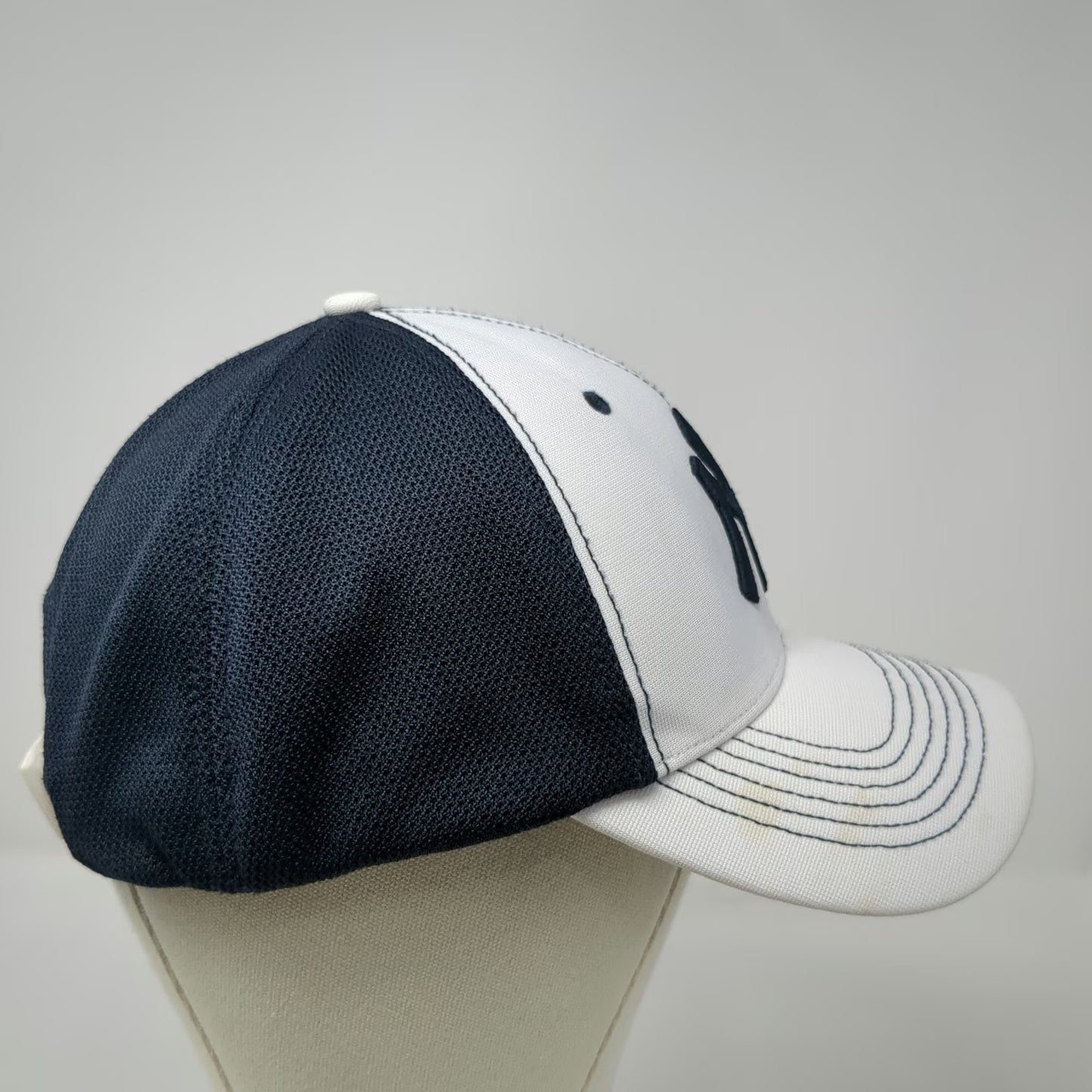 New York Yankees MLB '47 Baseball Cap Hat White Blue One Size Mesh Strapback