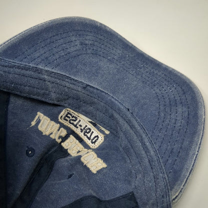 Kaufman Baseball Cap Blue One Size Long Beach Island Est 1670 Slideback Hat