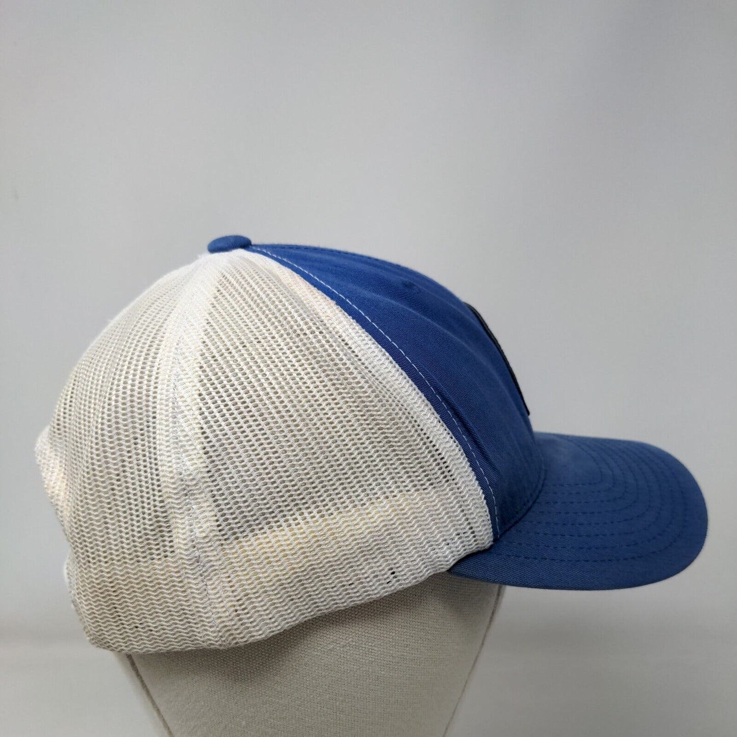 Aquaflage Est. 2014 It's A Lifestyle Trucker Hat Blue One Size Mesh Back Yupoong