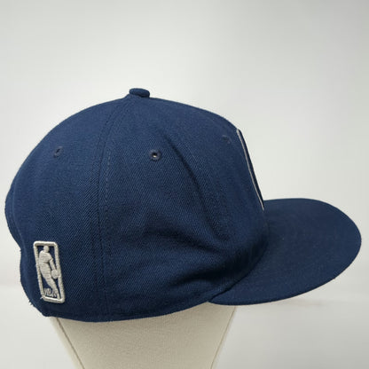 New Era Minnesota Timberwolves NBA Blue Snapback One Size Hat Flat Brim 9FIFTY