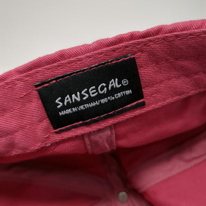 Sansegal Baseball Cap Red One Size Lake Tahoe CA Adjustable Slideback Cotton hat