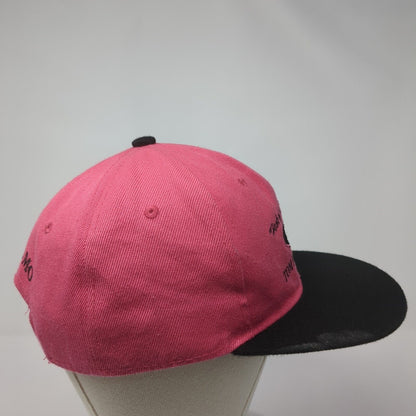 Tom Boland Ford Hannibal MO Snapback Hat Pink One Size Colorblock