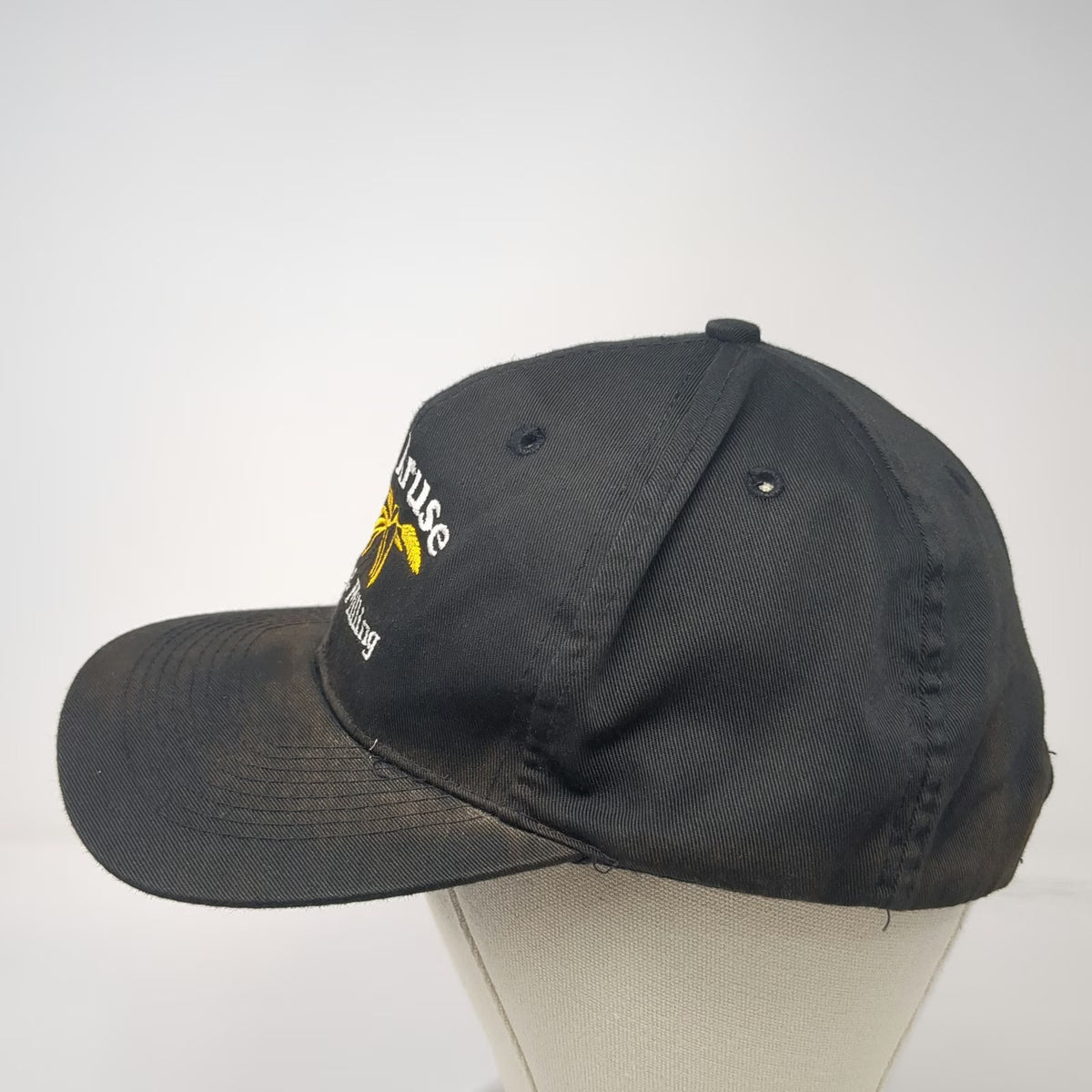Otto Snapback Black One Size O.H. Kruse Grain & Milling Wheat Agriculture Hat