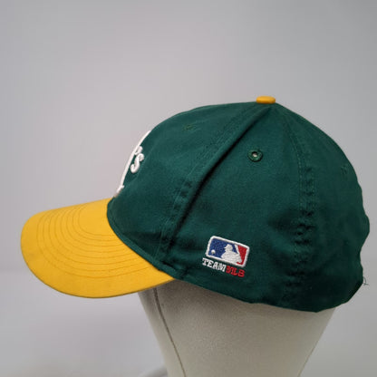 Oakland Athletics MLB OC Sports Baseball Cap Green Yellow One Size Embroidered