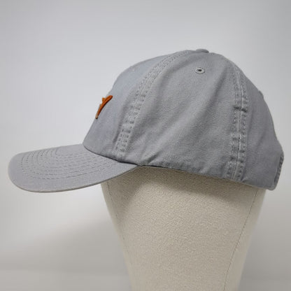 Greg Norman Baseball Cap Gray One Size Shark Logo Golf Adjustable Hat Cotton
