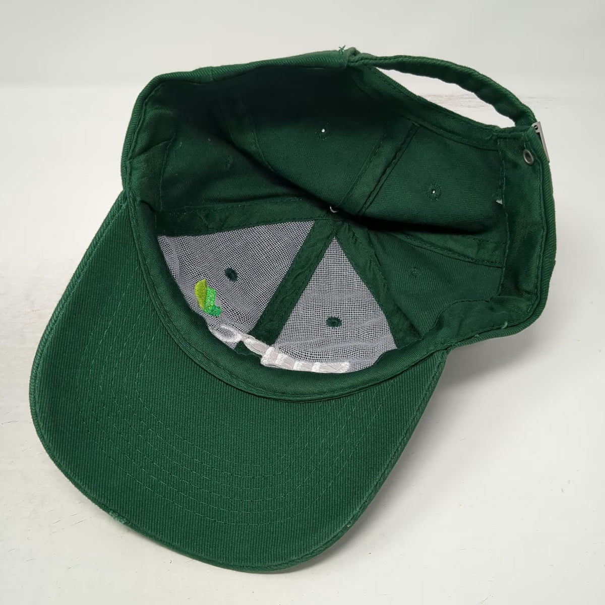 SOL'S CMPC Logo Baseball Cap Green One Size Slideback Cotton Hat Embroidered