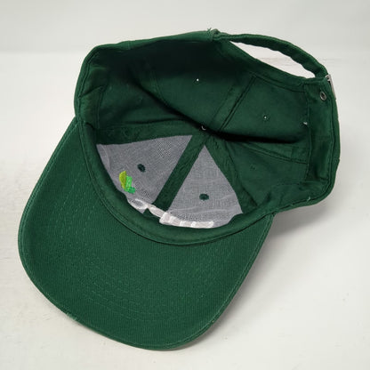 SOL'S CMPC Logo Baseball Cap Green One Size Slideback Cotton Hat Embroidered