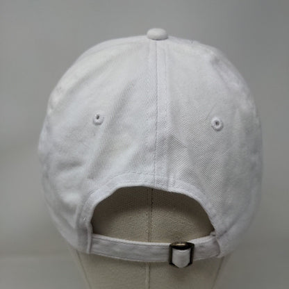 Spy Museum Slideback Hat White One Size Adjustable Embroidered 6 Panel