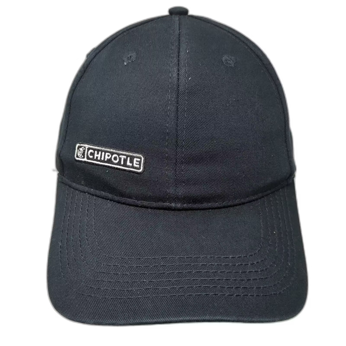 Loomstate Chipotle Black Baseball Cap One Size Organic Cotton Embroidered Hat