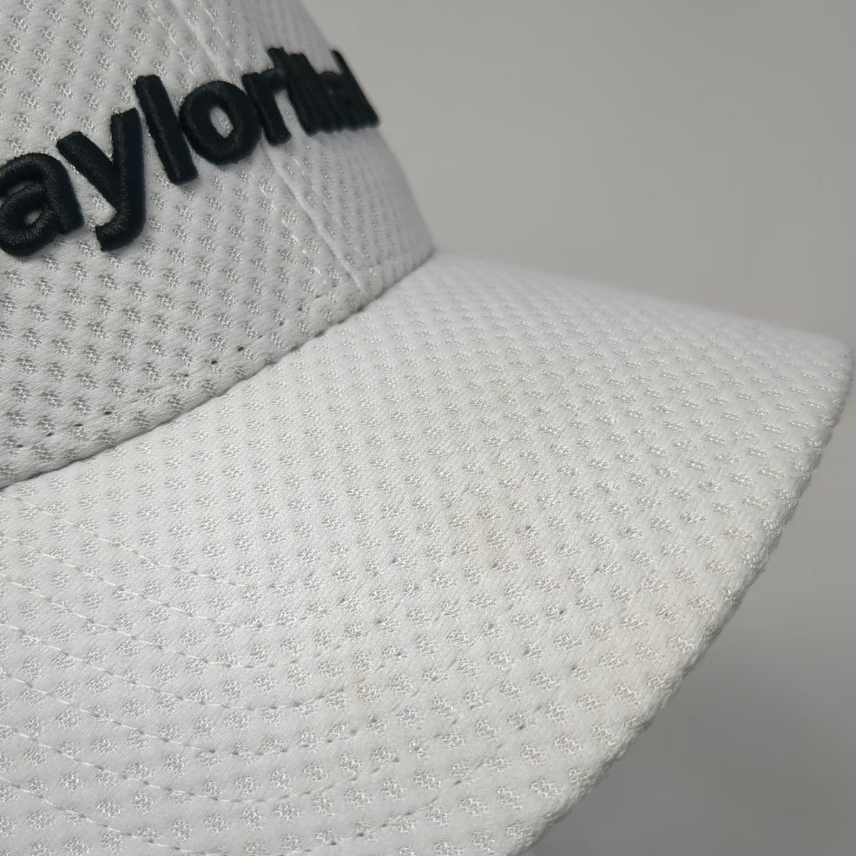TaylorMade Baseball Cap White XL M1 PSi Golf Performance Mesh Stretch Fit hat