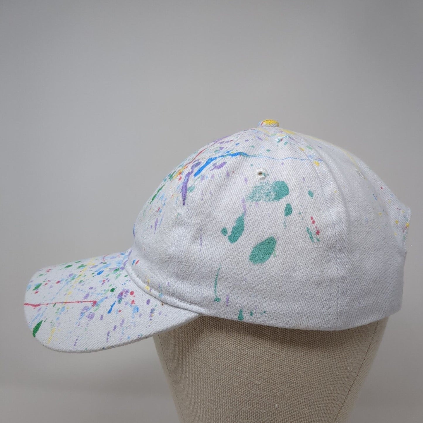 Sportsman Slideback Hat Multicolor OSFA Adjustable Paint Splatter