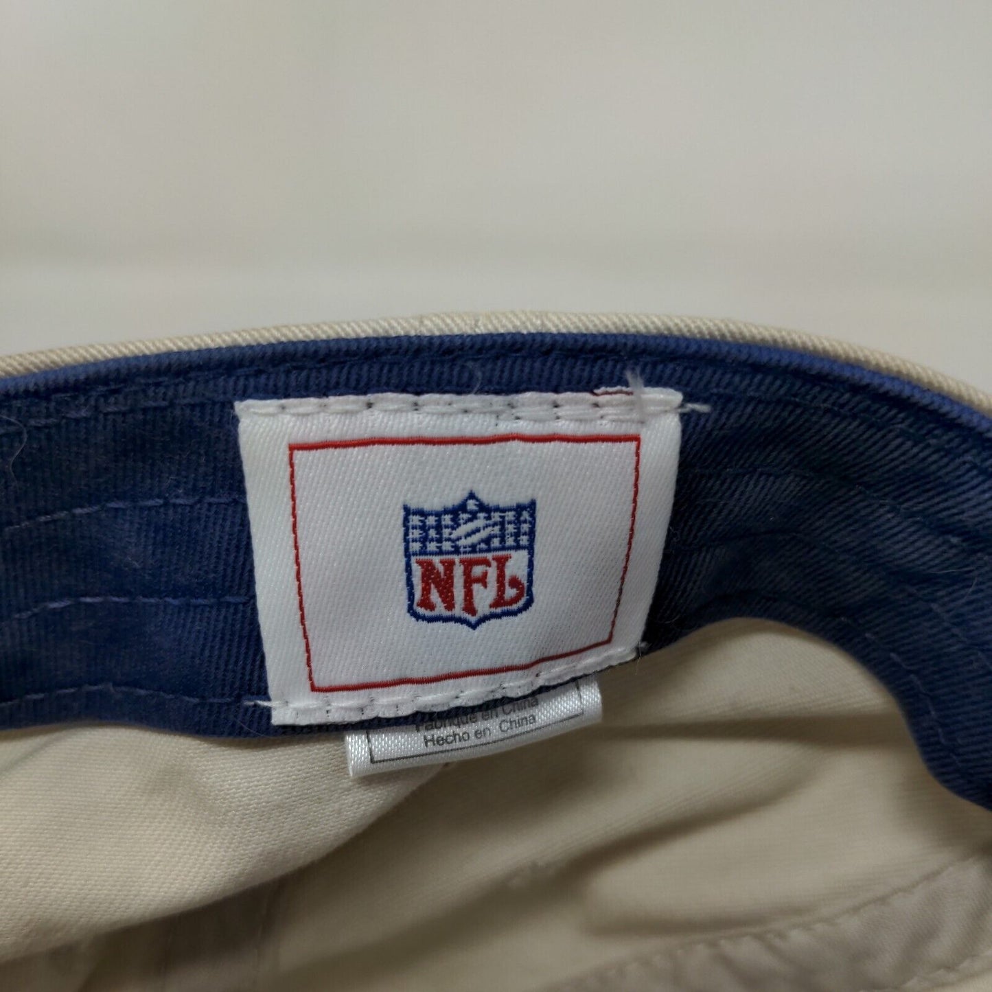 NFL Men's Slideback Hat Tan Size OSFA Embroidered Indianapolis Colts Logo