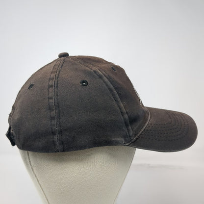 Image Solutions Albertsons Black Baseball Cap Hat OSFM Embroidered Cotton Strap