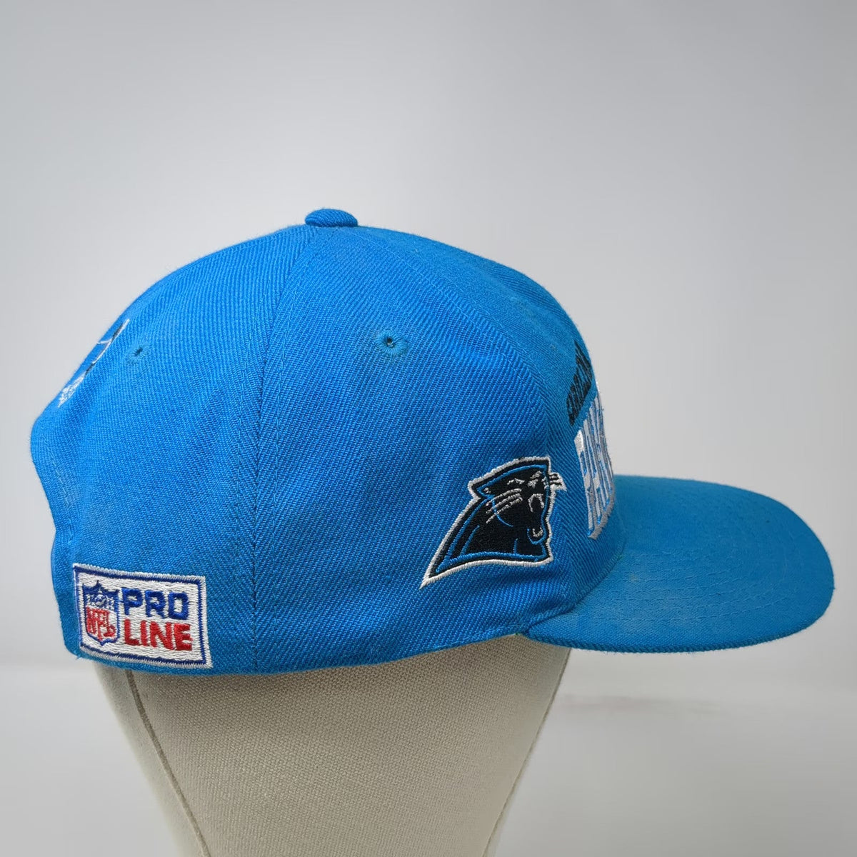 Sports Specialties Carolina Panthers NFL Snapback Blue Hat Pro Line Vintage