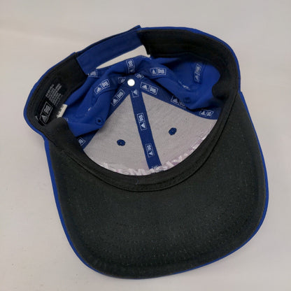 TaylorMade Strapback Hat Blue OSFA Embroidered Adjustable Adidas