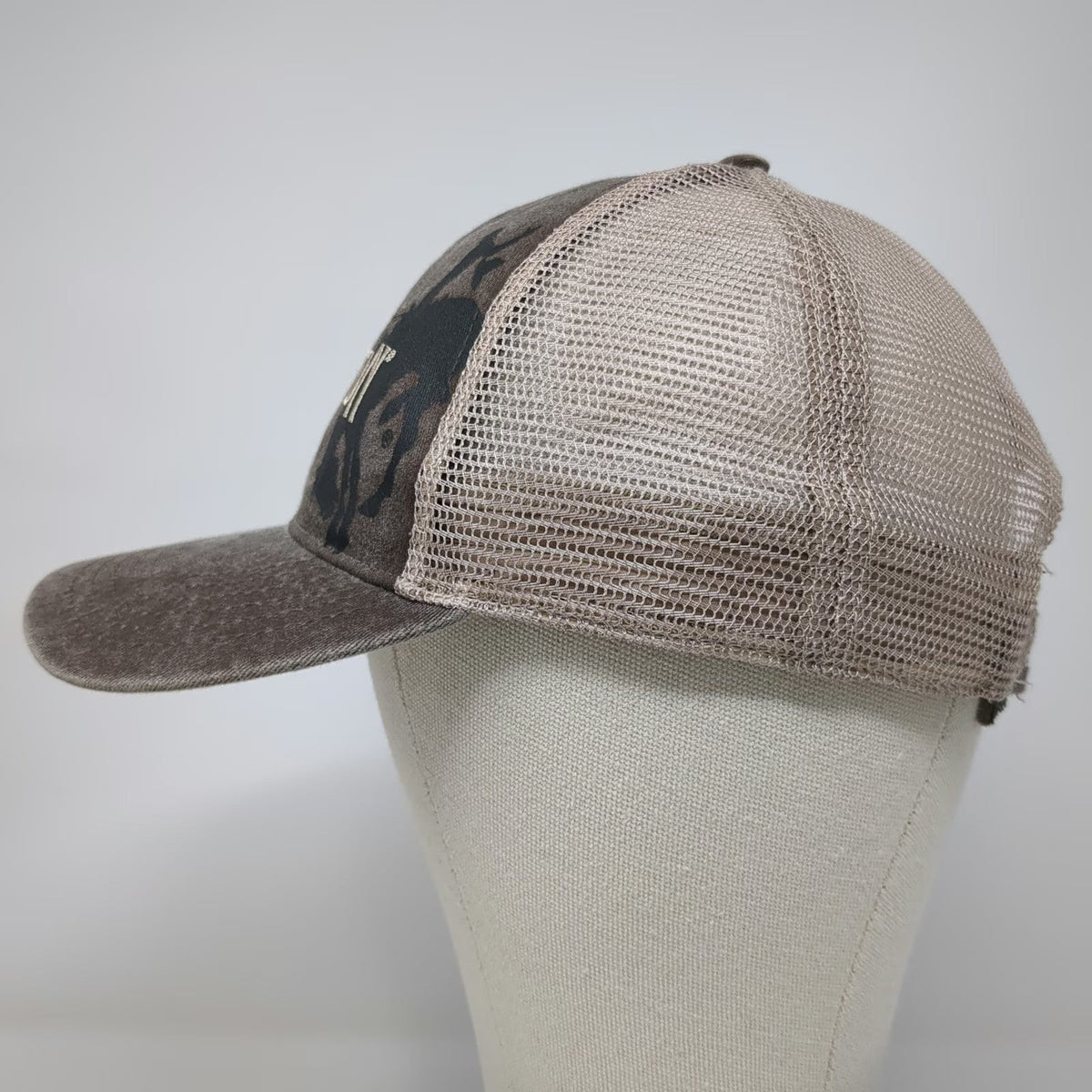 Pendleton Whisky Baseball Cap Brown One Size Bucking Bronco Let'er Buck Hat