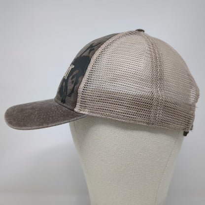 Pendleton Whisky Baseball Cap Brown One Size Bucking Bronco Let'er Buck Hat