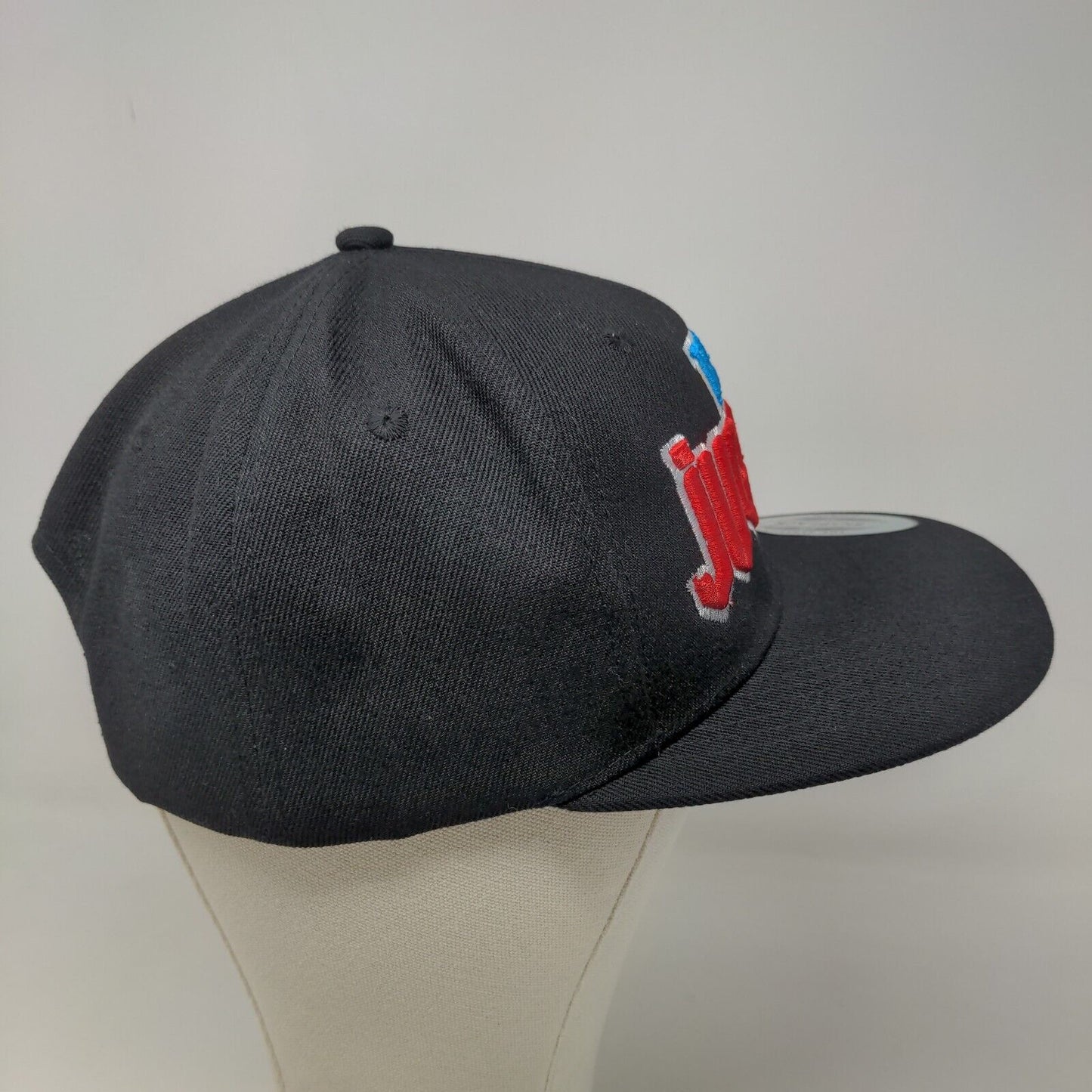 Foxin Men's Snapback Hat Black Adjustable Team Jugosos Embroidered Logo