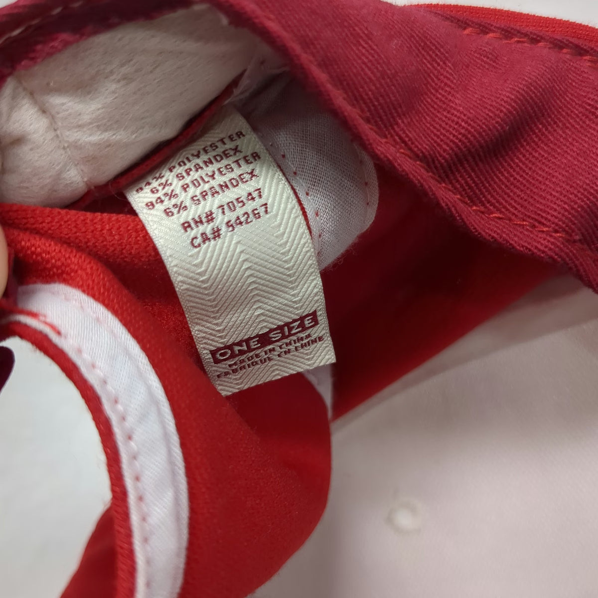 '47 Brand MLB Los Angeles Angels Baseball Cap White Red One Size Adjustable Hat