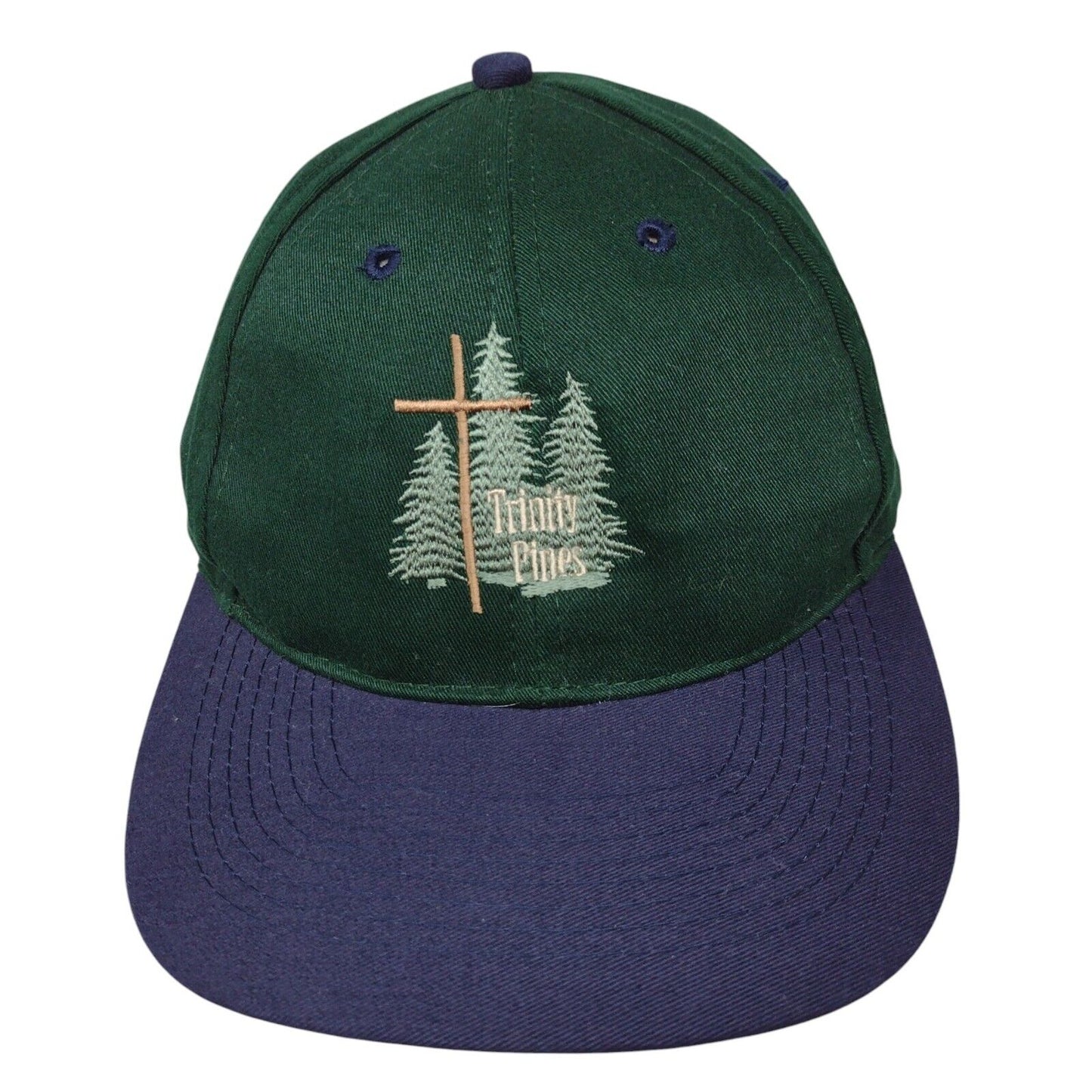 Trinity Pines Slideback Hat Multi OSFA Embroidered Colorblock Otto