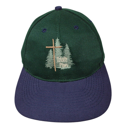 Trinity Pines Slideback Hat Multi OSFA Embroidered Colorblock Otto
