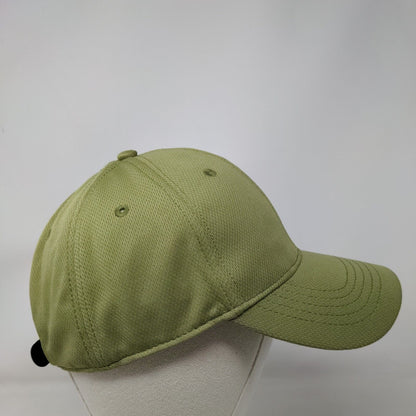 Infinity Strapback Hat Green OSFM Adjustable Embroidered 5 Panel Blank