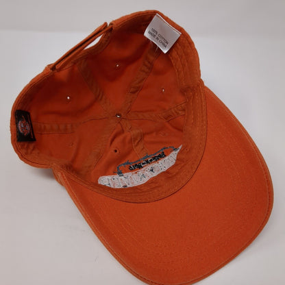 Rock-N-Roll Outlaw Whisky River Charlotte Strapback Hat Orange OS Adjustable