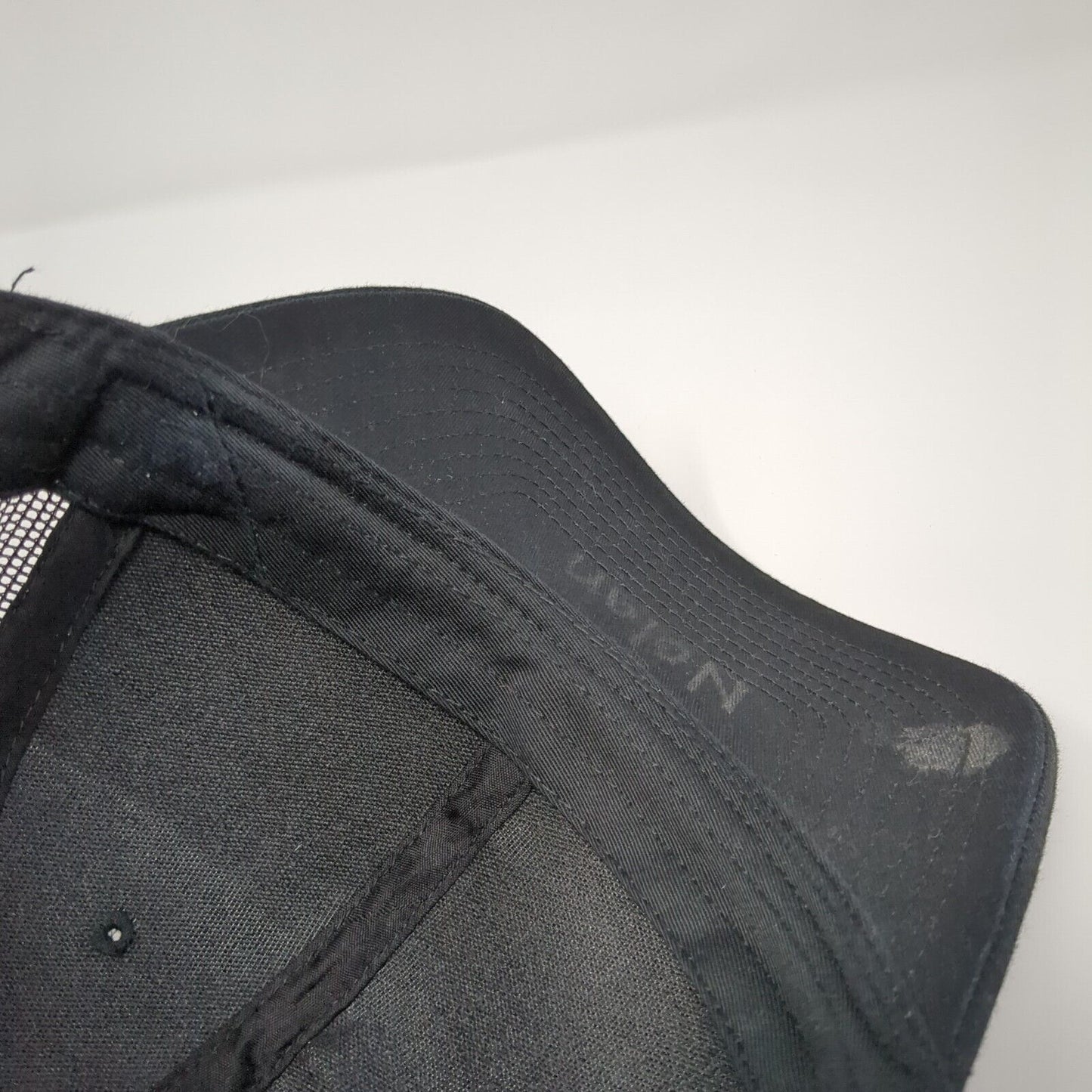 PARMA Snapback Trucker Hat Black One Size Adjustable Mesh Back NV Caps