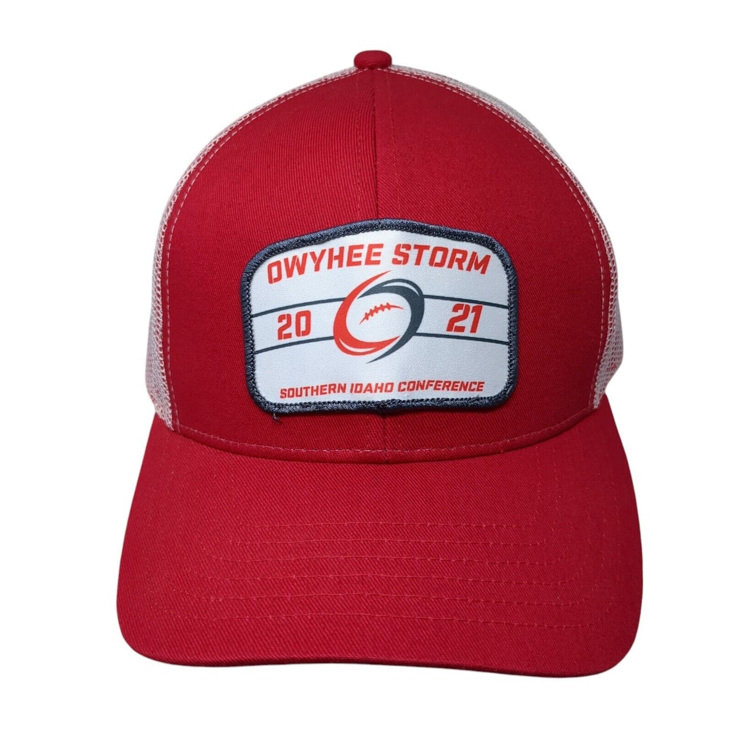 Owyhee Storm 2021 Southern Idaho Conference Trucker Hat Red OS Mesh Outdoor Cap