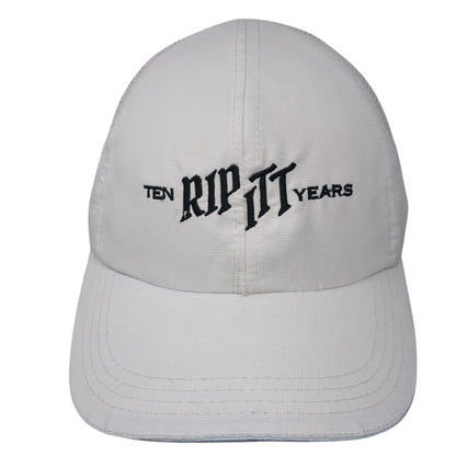 RIP ITT Ten Years Strapback Hat White One Size Ian Trent Taylor Hit Wear