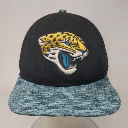 New Era Men's Snapback Hat Multi OSFM Embroidered Carolina Panthers 9Fifty Logo