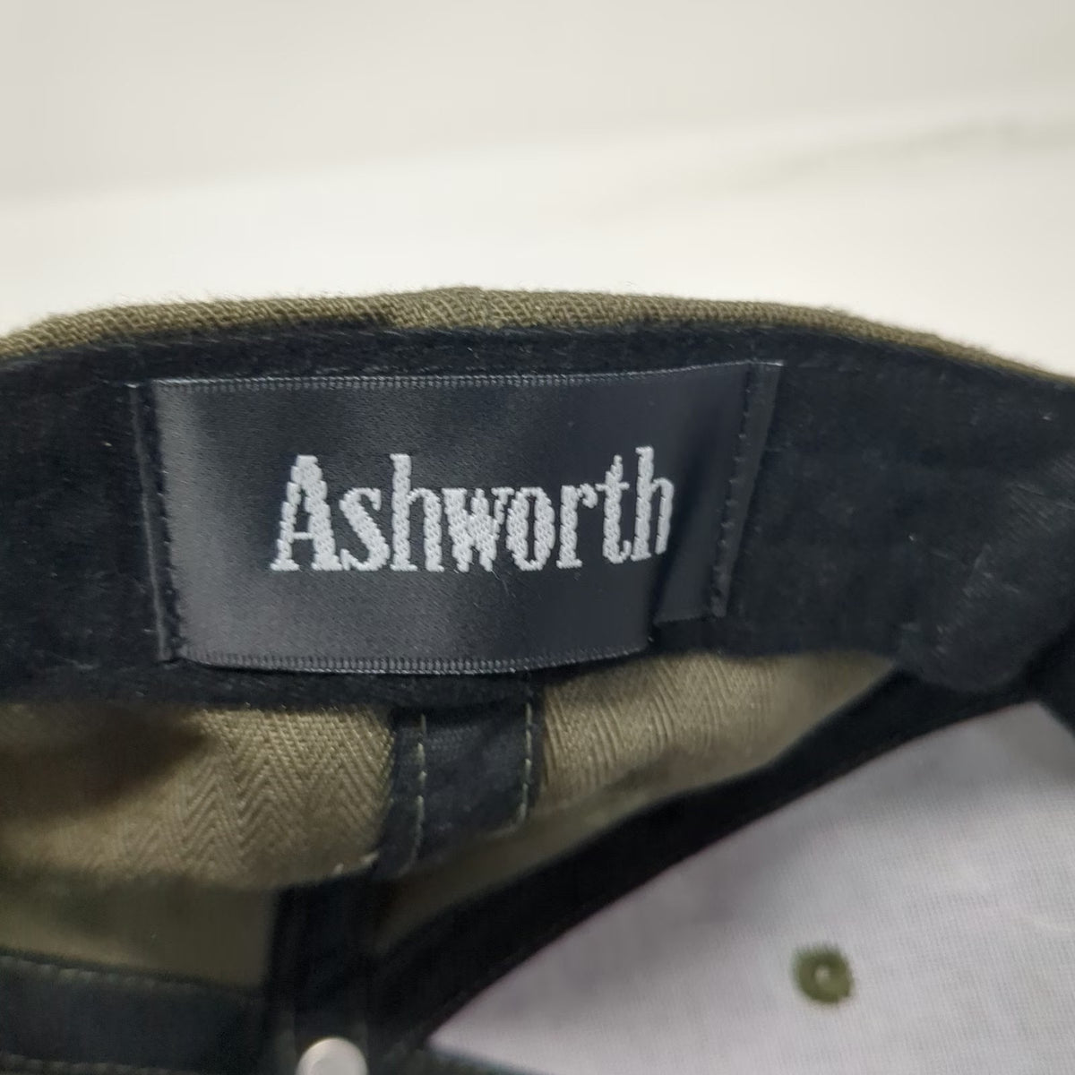 Ashworth Hotel Quinta Da Marinha Golf Resort Hat Green One Size Baseball Cap