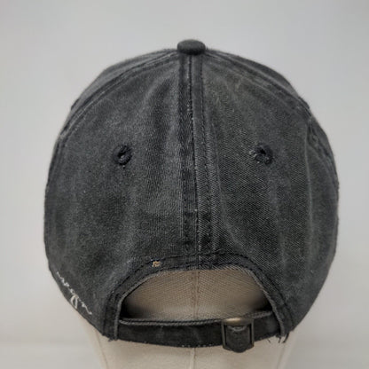 Home Free Oregon Slideback Hat Gray OSFM Embroidered Adjustable Vented Holes