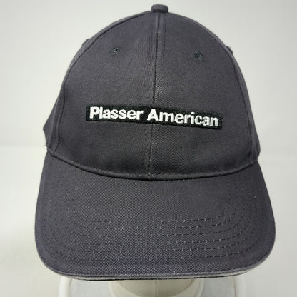 Plasser American Baseball Cap Gray One Size Slideback Hat Railroad Maintenance