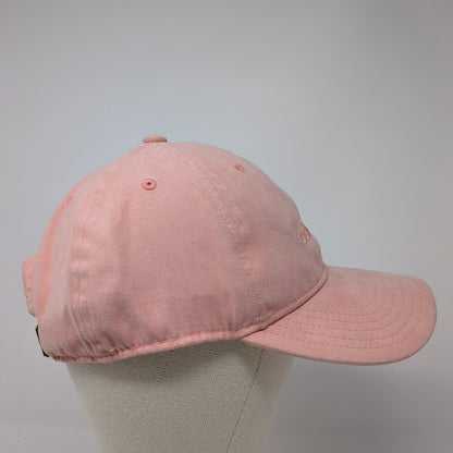 Adidas Slideback Hat Pink One Size Adjustable Embroidered Trefoil 6 Panel