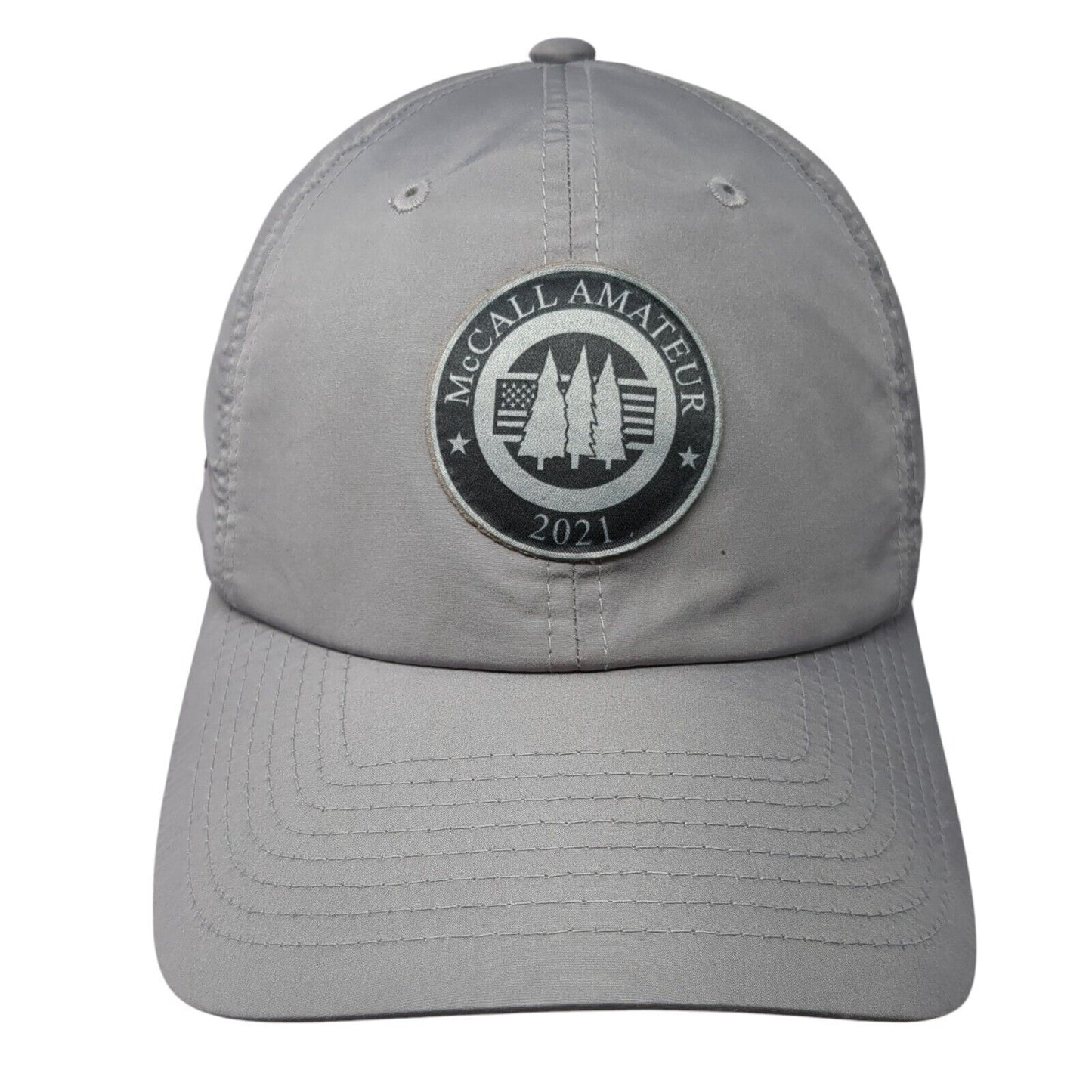 McCall Amateur 2021 Immersion Strapback Hat Gray One Size Adjustable Level Wear