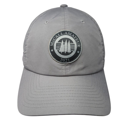 McCall Amateur 2021 Immersion Strapback Hat Gray One Size Adjustable Level Wear
