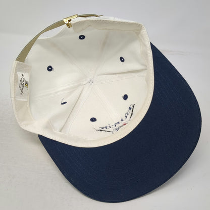 K-Products Snapback White Blue One Size Buick Golf Crossed Clubs Made in USA Hat