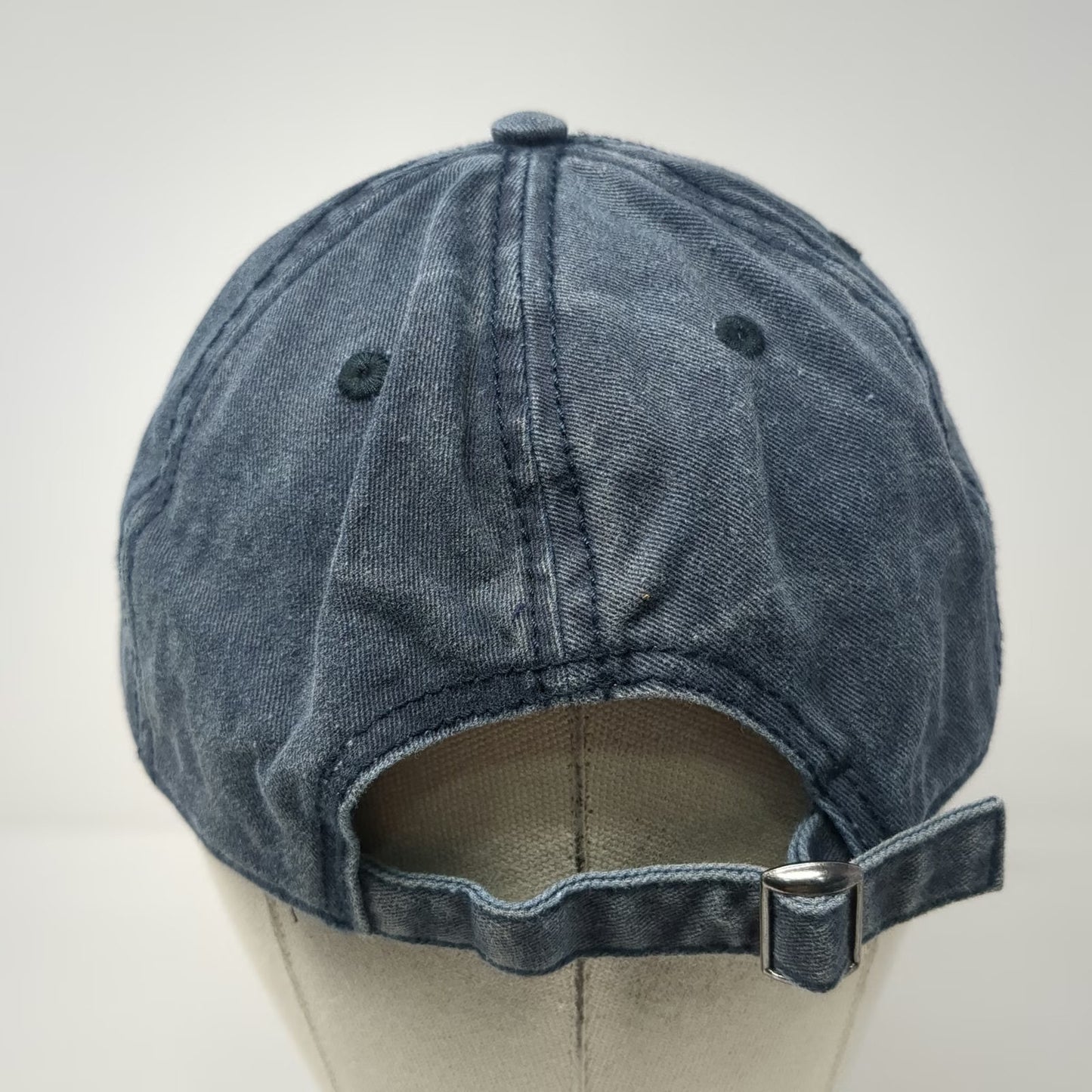 Mountain Baseball Cap Blue One Size Bar Harbor Maine Lobster American Flag Hat