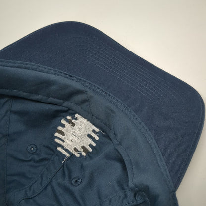 Port & Company Baseball Cap Blue One Size One Stone Logo Strapback Cotton Hat