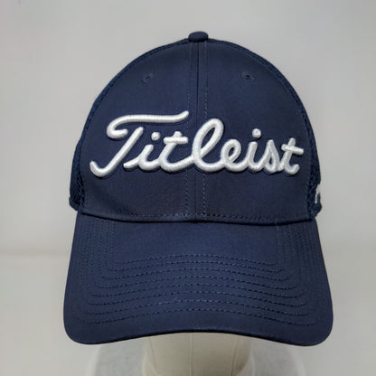 Titleist FJ Pro V1 Fitted Hat Blue Medium/Large Embroidered 6 Panel