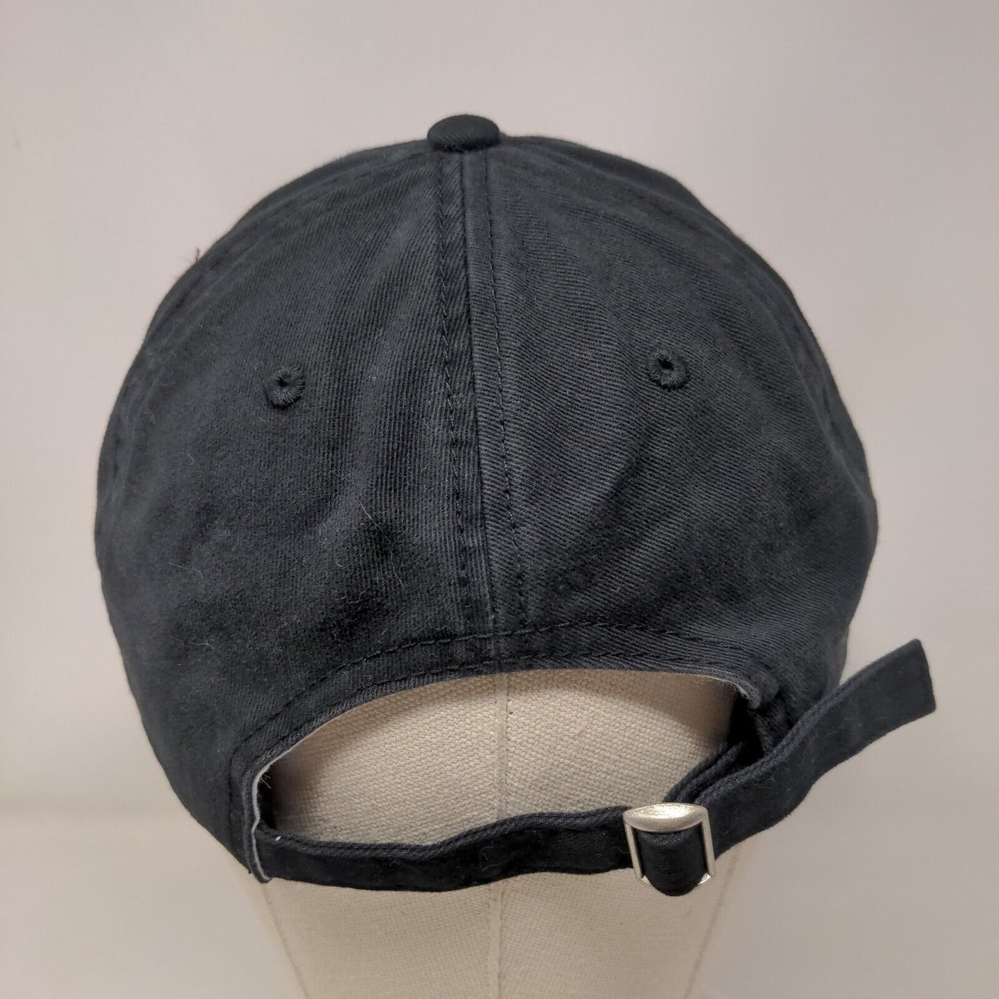 FRIENDS Slideback Trucker Hat Black OSFM Adjustable Embroidered Mesh Back