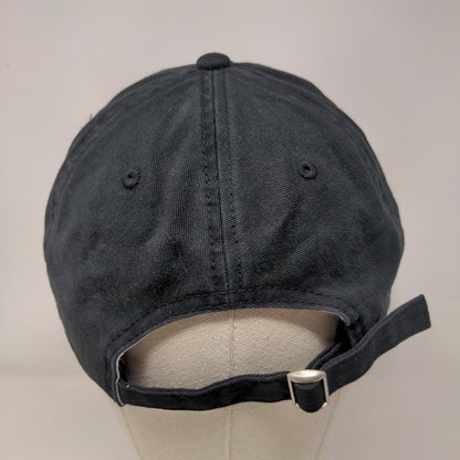 FRIENDS Slideback Trucker Hat Black OSFM Adjustable Embroidered Mesh Back