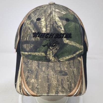 Signatures Winchester Baseball Cap Green Brown Black Camo One Size Hat Slideback