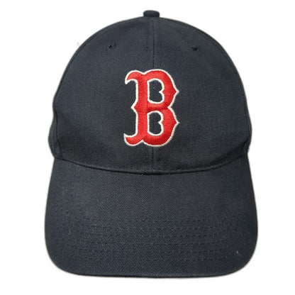 Boston Red Sox MLB Fan Favorite Baseball Cap Blue One Size Strapback Cotton Logo